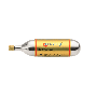 Cryo IQ N2O Gas cartridge 25g met valve